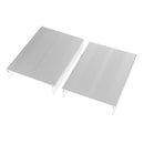 Aluminum Enclosure PCB Cooler L Type Box Case DIY for Projector 105x55x150mm White