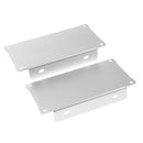Aluminum Enclosure PCB Cooler L Type Box Case DIY for Projector 105x55x150mm White
