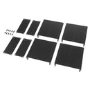 2Pcs Extruded Aluminum Flat Enclosure Kits for Project AMP Controller 97x40x100mm (Pack of 1)