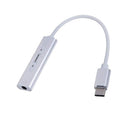 USB Type C External Stereo Sound Card Audio Adapter With 3.5mm Jack for Windows, Mac, PC, Laptops, Computer,Desktops