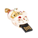 Santa Claus USB 2.0 Flash Drive Memory Sticks Thumb Jump Drive for Computer 32G