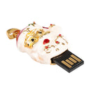 Santa Claus USB 2.0 Flash Drive Memory Sticks Thumb Jump Drive for Computer 32G
