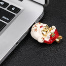 Santa Claus USB 2.0 Flash Drive Memory Sticks Thumb Jump Drive for Computer 32G