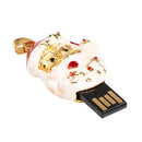 Santa Claus USB 2.0 Flash Drive Memory Sticks Thumb Jump Drive for Computer 32G