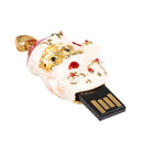 Santa Claus USB 2.0 Flash Drive Memory Sticks Thumb Jump Drive for Computer 32G