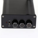 Wireless Home Audio Amplifier, Home Speakers Bass And Treble Control 50W Dual Channel Mini Portable Power Stereo Sound Receiver