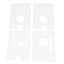 Acrylic Stack Case Enclosure Open-Air Dog Bone + Cooler Fan for Raspberry pi
