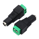 1 Piece DC Power Jack Barrel Female Adapter Plug Connector Terminal Black