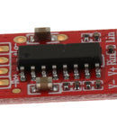 Amplifier Board, Hi-Fi Dual Channel 3W+3W Stereo Audio Digital Power Amplifiers Module Red