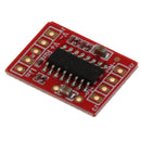 Amplifier Board, Hi-Fi Dual Channel 3W+3W Stereo Audio Digital Power Amplifiers Module Red