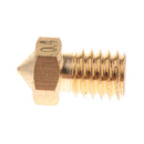 1Pcs 0.5mm 3D Printer Extruder Nozzle Printhead Brass Copper for 1.75mm Filament