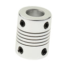 Flexible Couplings 10mm to 10mm Shaft for NEMA 17 RepRap 3D Printer or CNC Machine