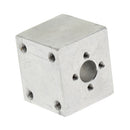 30x30x30mm Silver Ballscrew Nut Housing Bracket Holder T8 Trapezoidal Screw Seat for 3D Printer