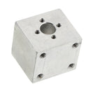 30x30x30mm Silver Ballscrew Nut Housing Bracket Holder T8 Trapezoidal Screw Seat for 3D Printer
