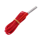 12V 40W Single Heater Pipe Heating Tube 6mm*20mm for 3D Printer Mendel Prusa - 1.5Meter