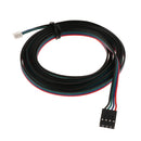 Bipolar Stepper Motor Cable, 200cm Long NEMA 17 Extended Connector Cable for RepRap 3D Printer CNC Machines (XH2.54 4Pin-6Pin)