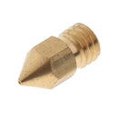 0.4mm 3D Printers Extruder Nozzle Printhead Brass Copper for 3.0mm Filament