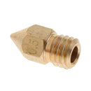 0.5mm 3D Printers Extruder Nozzle Printhead Brass Copper for 3.0mm Filament