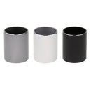 Aluminum Alloy Cylindrical Style Pen Holder Pencil Holder Container - Black