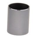Aluminum Alloy Cylindrical Style Pen Holder Pencil Holder Container - Gray