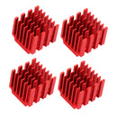 4pcs/lot Aluminum Cooler Heatsink For TMC2100 Stepper Motor Driver Red