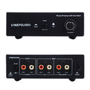 Phono Turntable Pre Amps Signal Amplifier with Auxiliary In & Volume Control
