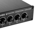 8 Channel Audio Stereo high-power Headphone Amplifier Mixer Monitor