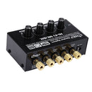 Portable Audio HIFI Headphone/Speaker Amplifier Earphone Pre AMP 4-channel