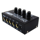Portable Audio HIFI Headphone/Speaker Amplifier Earphone Pre AMP 4-channel