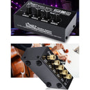 Portable Audio HIFI Headphone/Speaker Amplifier Earphone Pre AMP 4-channel