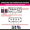 Audio Signal Selector Headphone Audio Output Switch With 4 Inputs And 4 Outputs