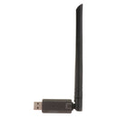 USB Wifi Adapter, Dual Band 2.4/5.8G 600Mbps, Wireless Network Adapter/Dongle, with Antenna for Laptop PC