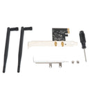 PCI-e 1200Mbps Wi-Fi Adapter Network Card 2.4/5.8G With 2 Antenna for Desktop