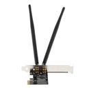 PCI-e 1200Mbps Wi-Fi Adapter Network Card 2.4/5.8G With 2 Antenna for Desktop