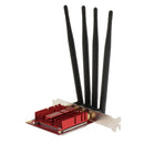 PCI-e 1900Mbps Wi-Fi Adapter Network Card 2.4/5.8G With 4 Antenna for Desktop