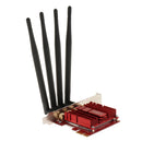 PCI-e 1900Mbps Wi-Fi Adapter Network Card 2.4/5.8G With 4 Antenna for Desktop