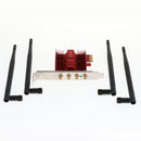 PCI-e 1900Mbps Wi-Fi Adapter Network Card 2.4/5.8G With 4 Antenna for Desktop