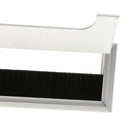 1Pcs 8x50cm Aluminum Grommet Cable Wire Hole Cover Holder for Computer Tables