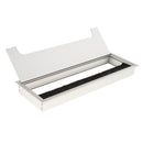 Computer Desk Table Grommet Cable Tidy Surface Outlet Hole Cover 10x30cm
