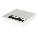 Computer Desk Grommet Table Cables Wire Hole Cover 12*12cm Aluminum square 4.72'' x 4.72
