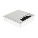 Computer Desk Grommet Table Cables Wire Hole Cover 12*12cm Aluminum square 4.72'' x 4.72