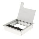 Computer Desk Grommet Table Cables Wire Hole Cover 12*12cm Aluminum square 4.72'' x 4.72