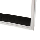 Computer Desk Grommet Table Cables Wire Hole Cover 12*30cm Aluminum Rectangle 4.72'' x 11.8