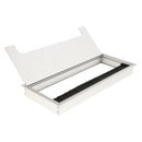 Computer Desk Grommet Table Cables Wire Hole Cover 12*30cm Aluminum Rectangle 4.72'' x 11.8