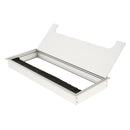 Computer Desk Grommet Table Cables Wire Hole Cover 12*30cm Aluminum Rectangle 4.72'' x 11.8