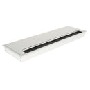 Computer Desk Grommet Table Cables Wire Hole Cover 12*40cm Aluminum Rectangle4.72'' x 15.7