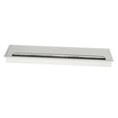 Computer Desk Grommet Table Cables Wire Hole Cover 12*40cm Aluminum Rectangle4.72'' x 15.7