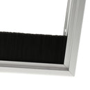 Computer Desk Grommet Table Cables Wire Hole Cover 12*60cm Aluminum Rectangle 4.7'' x 23.6