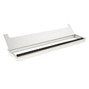 Computer Desk Grommet Table Cables Wire Hole Cover 12*60cm Aluminum Rectangle 4.7'' x 23.6