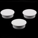 3Pcs/lot Plastic Computer Desk Cable Grommet Table Wire Hole Cover 50mm White 1.97